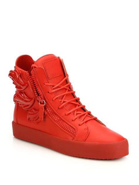 Rot · High Top Sneakers 